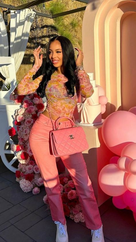 Pink Brunch Outfit, Pink Brunch, Outfits For Spring, Casual Outfit Inspiration, Causal Outfits, Instagram Outfits, Cute Swag Outfits