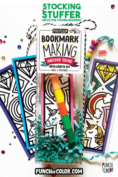 Arts and crafts bookmark stocking stuffer Diy Coloring Book Party Favors, Book Party Favors, Diy Coloring Books, Themed Bookmarks, Diy Bookmark, Unique Stocking Stuffers, Cat Coloring Book, Cat Coloring, Unique Party Favors