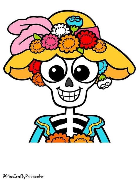 ® Gifs y Fondos Paz enla Tormenta ®: IMÁGENES DE COSTUMBRES MEXICANAS - ALTAR DEL DÍA DE LOS MUERTOS PARA IMPRIMIR Dia De Los Muertos Decorations Ideas, Bricolage Halloween, Cute Skeleton, Halloween Rocks, Día De Muertos, Skeleton Art, Paper Flowers Craft, Cookie Stencils, Halloween Cookies