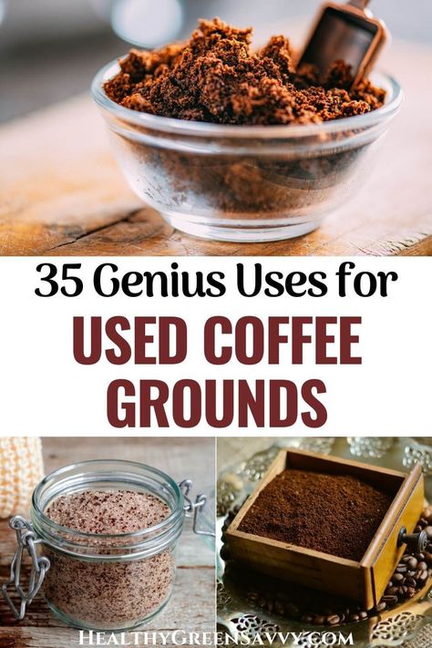 How To Reuse Coffee Grounds, Coffee Grounds Skin Care, Coffee Waste Products, Used Coffee Grounds Uses Beauty, Recycle Coffee Grounds, What To Do With Used Coffee Grounds, Uses For Used Coffee Grounds, How To Use Coffee Grounds In The Garden, Used Coffee Grounds Uses