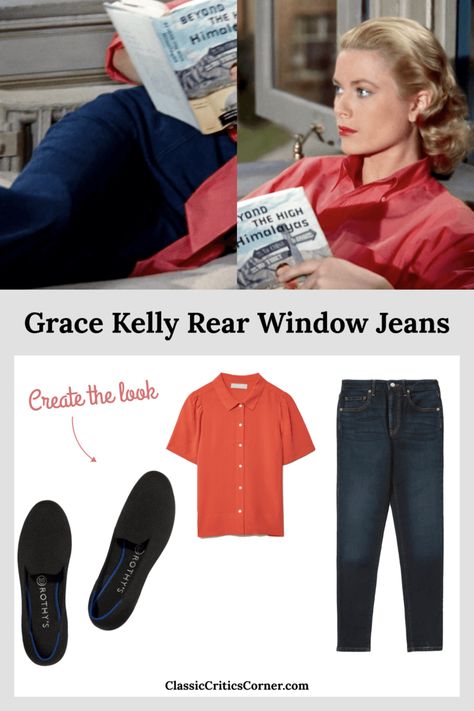 Grace Kelly Rear Window, Edith Head Fashion, Grace Kelly Style, Cabi Clothes, Outfit Classic, Classic Style Outfits, Fashion Inspiration Board, Old Hollywood Glamour, Chic Outfit