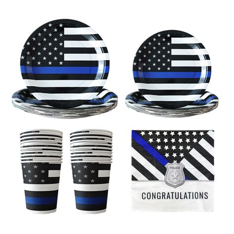 PRICES MAY VARY. Pakage include:Serves 20 Guests-20pcs 9in plates,20pcs 7in plates,20pcs cups,20pcs napkins Material:Paper Perfect Decoration - Can be applied to any kind of Police Theme Party,Police Officer Theme Birthday party Retirement party Graduation Party Decorations Supplies Police Theme Party Supplies,Police Officer Theme Party Tableware Set Including Paper Plates Napkins Cups Serves 20 Guests Police Party Decorations, Police Theme Party, Police Party, Graduation Party Decorations, Kids Gift Guide, Retirement Party, Retirement Parties, Theme Birthday, Graduation Party Decor