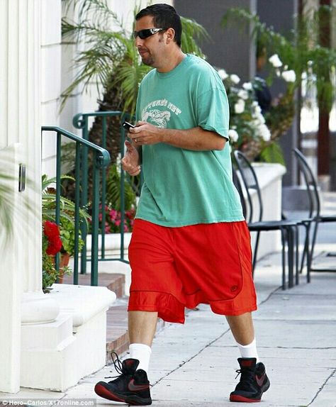 Adam Sandler Best Adam Sandler Outfits, Adam Sandler Clothes, Sandler Outfits, Adam Sandler Costume Ideas, Adam Sandler Iconic Fits, Adam Sandler Paparazzi Pics, Adam Sandler Outfits, Adam Sandler Superman Shirt, Costumes 2023