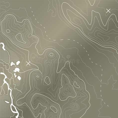 Topographical Map Art, River Graphic Design, Topographic Map Design, Map Graphic Design, Land Illustration, River Illustration, Land Planning, Topographic Map Art, Map Png