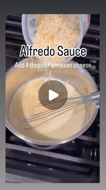 @mrs.b.recipes on Instagram: "Alfredo Sauce! Before kids I would purée some roasted red peppers and add them to this recipe with some red pepper flakes 👌🏻#alfredosauce" Red Pepper Almond Sauce, Pioneer Woman Alfredo Sauce, How To Make Alfredo Pasta, Alfredo Saice, How To Make Alfredo Sauce, Homemade Chicken Alfredo Sauce, Homemade Alfredo Sauce Easy, Alfredo Sause, Alfrado Sauce