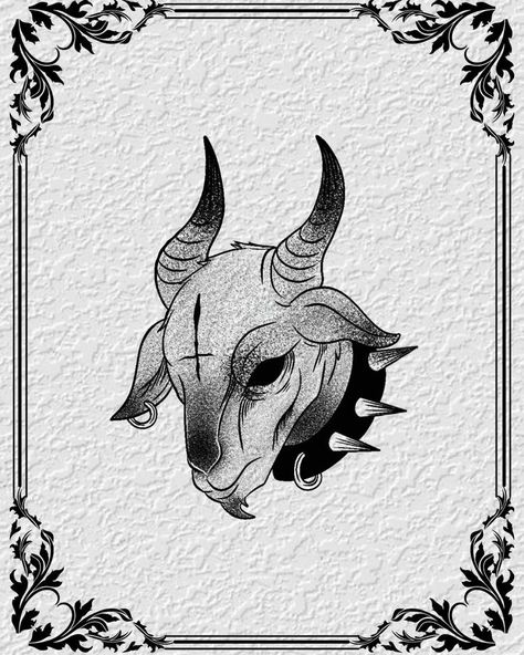 Petit Tattoo, Goth Tattoo, Bull Tattoos, Clever Tattoos, Creepy Tattoos, Spooky Tattoos, Human Canvas, Dark Art Tattoo, Tattoo Portfolio