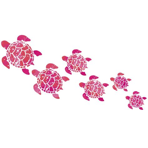 PRICES MAY VARY. Cute decal sticker to decorate your living and work spaces. Ready to stick without any glue, durable, removable. Decorate your living room, bathroom, bedroom, kitchen, refrigerator, wardrobe, toilet seat and much more! Decal suitable for indoor use only. Free size, depend on your preference. Includes 6 Pink Sea Turtles This unique Pink Sea Turtles design is an original artwork drawn, created and offered only by WIRESTER USA. All original designs are copyrighted by WIRESTER. With Sea Turtle Wallpaper, Turtle Wallpaper, Pink Turtle, Sticker Decoration, Pink Sea, Home Office Living Room, Wall Bathroom, Kitchen Refrigerator, Work Spaces