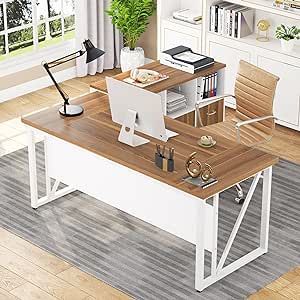 L Shaped Desk Home Office, Executive Desk Home Office, Modern L Shaped Desk, Credenza Desk, Office Furniture Set, L Shaped Executive Desk, Modern Computer Desk, Office Furniture Sets, Home Office Furniture Sets