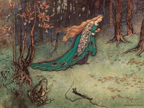 Fairy Tales Could Be Older Than You Ever Imagined | smithsonianmag.com | Smithsonian Warwick Goble, Kay Nielsen, Walter Crane, Fairy Tale Illustration, Fairy Stories, Arthur Rackham, Brothers Grimm, Frog Prince, Fairytale Illustration