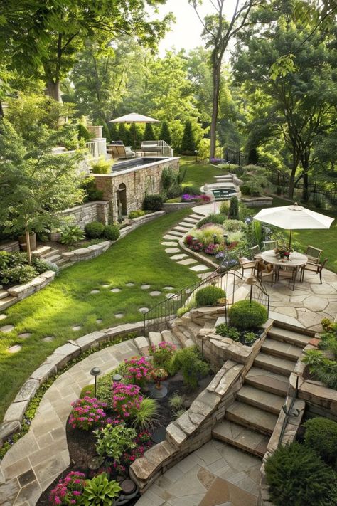 best garden ideas for home  how to design a garden small garden ideas ] home garden design Design A Garden, Small Garden Ideas, Garden Small, Backyard Water Feature, House Design Pictures, Backyard Entertaining, Landscape Design Plans, Moon Garden, Patio Plants