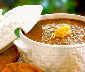 Most guests at Brennan's of Houston claim that this is the best soup they have ever tasted. Turtle soup recipe right here! Turtle Meat Recipe, Turtle Soup Recipe, Turtle Recipes, Gator Recipes, Mock Turtle Soup, Turtle Frog, Soup Recipe Ideas, Grilled Cheese Croutons, Creole Food