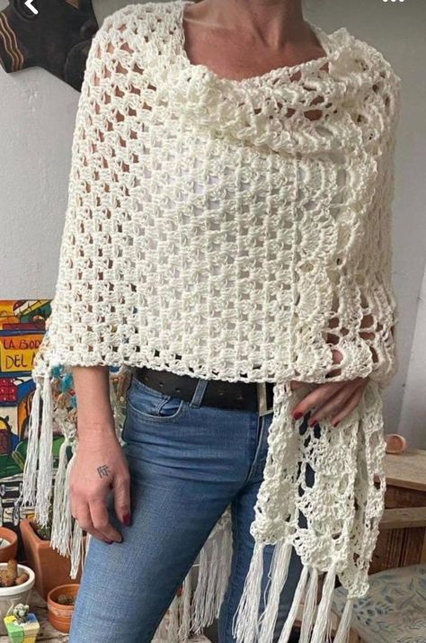 Crochet Stoles, Crochet Stole, Crochet Cape Pattern, Crochet Cape, Crochet Poncho Free Pattern, شال كروشيه, Crochet Hoodie, Crochet Cardigan Sweater, Crochet Shawl Pattern Free