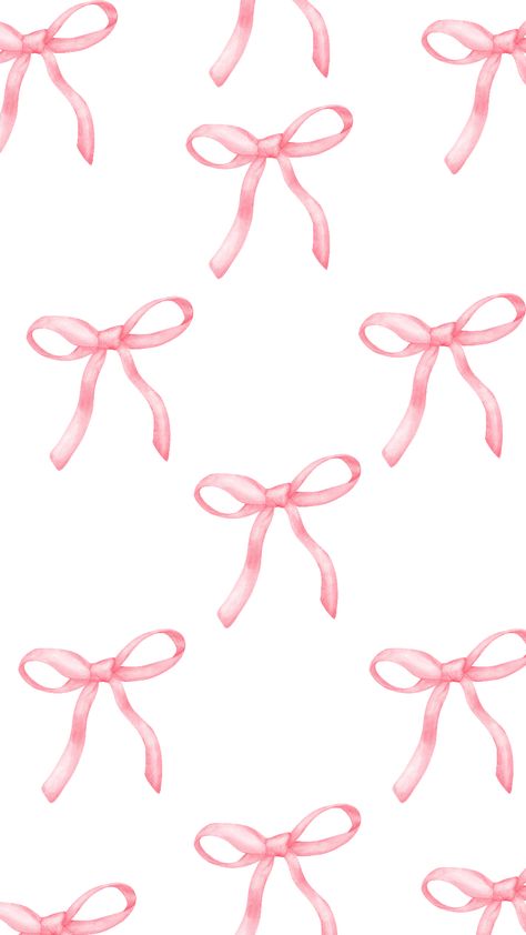 Pink Bow White Background, Preppy Wallpaper Bows, Lock Screen Wallpaper Pink Aesthetic, Ribbon Wallpaper Iphone Aesthetic, Coquette Bow Wallpaper Iphone, Bows Background Wallpapers, Bow Pattern Wallpaper, Cute Pink Bow Wallpaper, Pink Bow Christmas Wallpaper