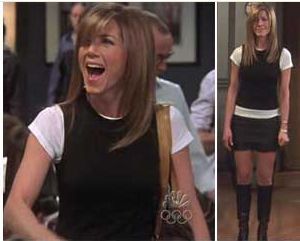 Is it wrong that i get inspiration from rachel green?..no not at all...Jennifer Aniston Wore Her Theory Chaz Sweater Vest Estilo Rachel Green, Rachel Green Friends, Rachel Green Style, Rachel Green Outfits, Green Sweater Vest, Rachel Friends, Sweater Vest Outfit, Jennifer Aniston Style, Jenifer Aniston