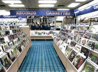 John Menzies Record and Cassette section - mid 80's Muted 80s Aesthetic, 80s Uk Aesthetic, Time Travel Aesthetic, Record Stores, Wonder Years, 80s Aesthetic, Record Shop, Dundee, Record Store