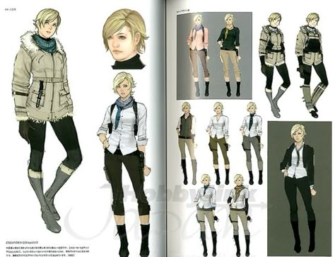 Re4 Concept Art, Resident Evil Character Design, Resident Evil 4 Concept Art, Resident Evil 6 Concept Art, Sherry Birkin Re6, Resident Evil Concept Art, Piers Nivans X Sherry Birkin, Resident Evil Sherry Birkin, Claire And Sherry Resident Evil