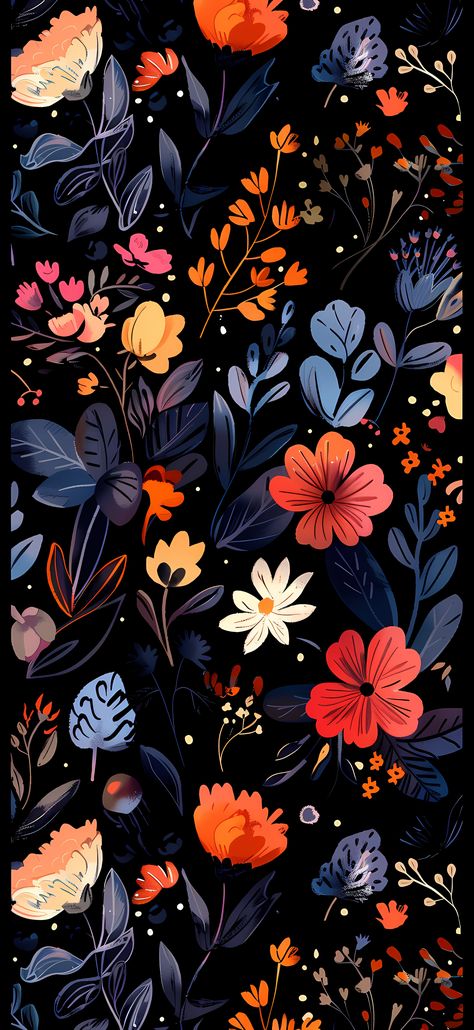 Dark Enchantment iPhone Wallpaper 4k HD - A girly yet bold iPhone wallpaper featuring a dark floral pattern for those who love a touch of mystery. Iphone Wallpaper Bottom Of Screen, Kate Spade Wallpaper Iphone, Moody Floral Wallpaper Iphone, Apple Watch Wallpaper Minimalist, Dark Floral Phone Wallpaper, Dark Mode Iphone Wallpaper, November Screensaver Wallpapers, Let Go Wallpaper Iphone Wallpapers, Black Women Wallpaper Iphone