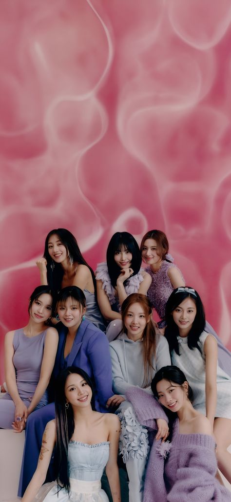 #TWICE Wallpaper Ot9 Twice Wallpaper, Twice Logo, Cool Kpop Wallpapers, Twice More & More, Twice Photoshoot, Twice Group, Twice Wallpaper, Twice Album, Momo Sana