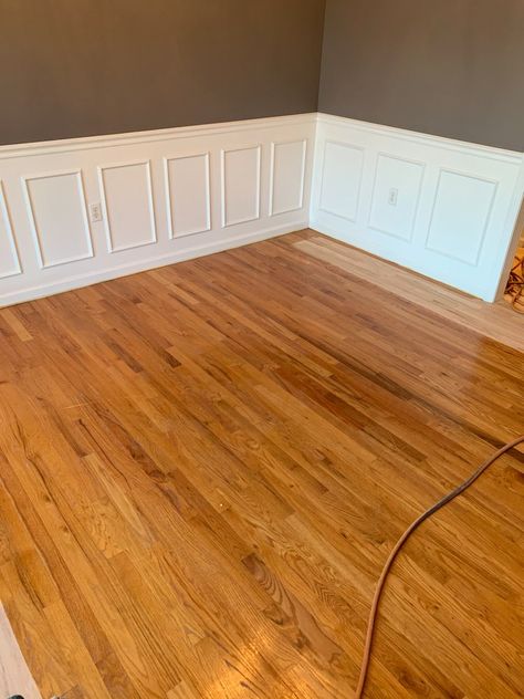 Decorating With Red Oak Floors, Hardwood Floors Red Oak, Natural Hardwood Floors Kitchen, Red Oak Natural Hardwood Floors, Paint Colors For Red Oak Floors, Red Oak Floors Refinished, Kitchen With Red Oak Floors, Red Oak Floors Natural Matte Finish, Red Oak Natural Finish