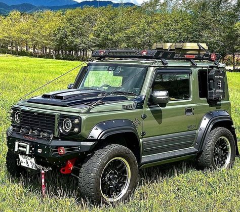 Suzuki Jimny Off Road, Mini Trucks 4x4, Jimny Suzuki, Electric Bike Kits, Dream Cars Mercedes, Cool Car Pictures, Suzuki Samurai, Street Racing Cars, Expedition Vehicle