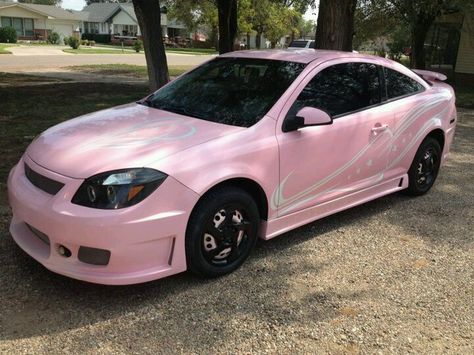 This would be my pink car! 2008 Pontiac G5 <3 Chevy Cobalt Ss, Chevrolet Cobalt Ss, Car Interior Diy, Chevy Cobalt, Pontiac G5, Pontiac Vibe, Chevrolet Cobalt, Car Goals, Awesome Cars