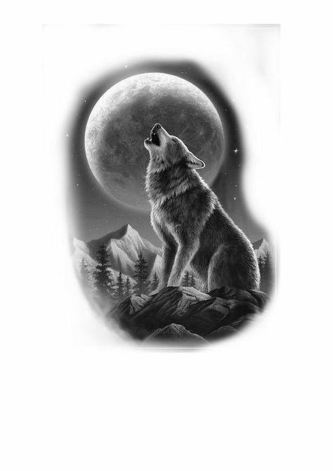 Tattoo Ideas Wolf, Wolf Face Tattoo, Grey Wolf Tattoo, Wolf And Moon Tattoo, Wolf Tattoo Ideas, Wolf Tattoos Men, Chicano Tattoos Sleeve, Wolf Sketch, Wolf Tattoo Sleeve