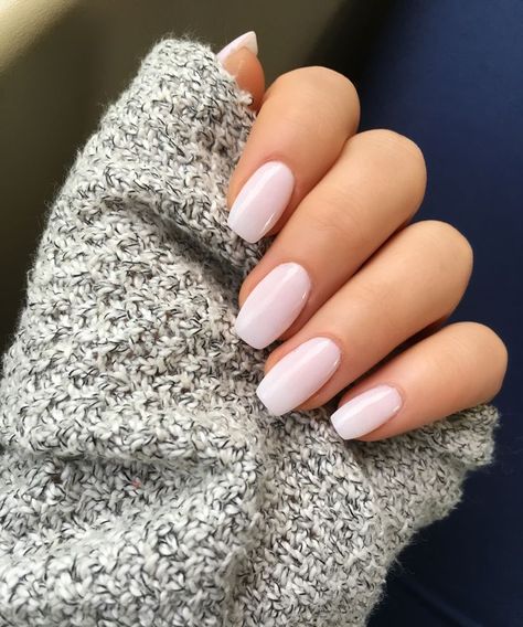 Neutral Nail Polish Colors, Nail Colors For Pale Skin, Pastel Pink Nails, Neutral Nail Color, Neutral Nail Polish, Neutral Nail, Natural Nail Designs, Light Pink Nails, Short Square Nails