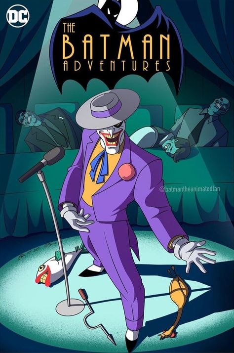 Batman Adventures Comics, The New Batman Adventures Joker, Joker Animated Series, Batman Animated Series Joker, Dc Batgirl, Batman Adventures, Batman Animated, Joker Halloween, Joker Artwork