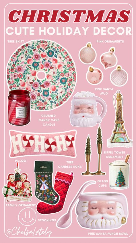 I know it’s a little early but I came across this super cute Pink Santa Punch Bowl and Santa Mug yesterday!! The good thing is when you’re shopping this early for Christmas all the cute stuff is still in stock! 😂🎅🏼🎄 #christmas #christmasdecor #pinkchristmasdecor #pinksantamug #pinksanta #pinkholidaydecor #christmasmug #christmasornaments Santa Punch, Cute Christmas Decor, Candy Cane Candle, Pink Christmas Decor, Santa Mug, Pink Santa, Family Ornaments, Pink Ornament, Pink Christmas Decorations