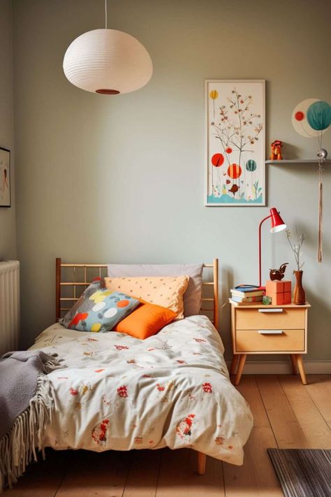 Kids Green Bedroom, Small Boys Bedroom, Green Kids Room, Children Bedroom Furniture, Sisters Room, Modern Kids Room Design, Kids Bedroom Makeover, Small Kids Bedroom, Calming Room