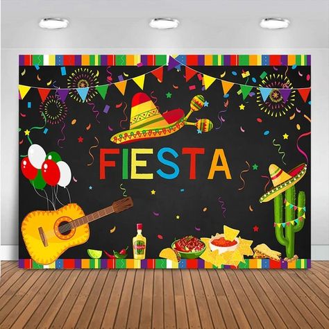 Mexican Birthday Party Decorations Taco | Mexican Fiesta Decoration - Birthday Party - Aliexpress 1st Birthday Photo Booth, Birthday Bg, Mexican Fiesta Birthday Party, Themed 1st Birthday, Fiesta Birthday Party, Birthday Party Photography, Fiesta Party Decorations, Mexican Birthday, Birthday Party Background