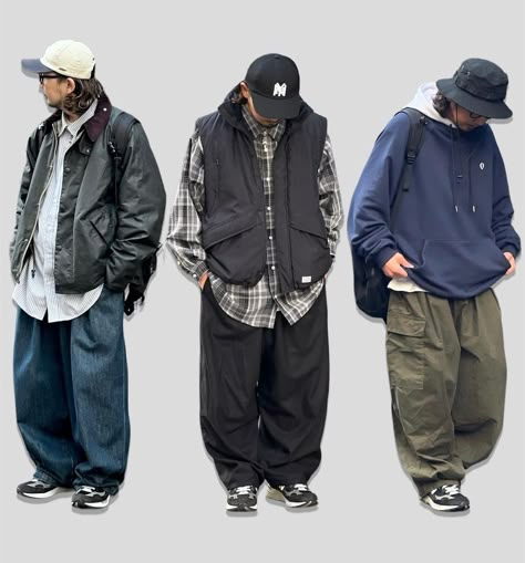 2010 Mens Fashion, Aesthetic Guy Outfits, Japanese Street Fashion Men, Aesthetic Guy, Ideas Of Outfits, Japanese Americana, Men Streetwear Fashion, Guy Outfits, Japan Fashion Street