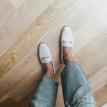 Sam Edelman Loafers Outfit, Spring Loafers, Sam Edelman Loafers, Perfect Spring Outfit, Loafers Outfit, Vans Classic Slip On Sneaker, Sam Edelman, Spring Outfit, Everyday Outfits