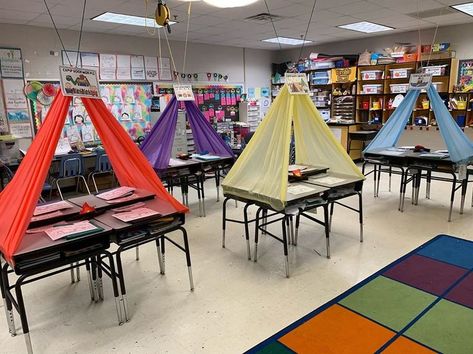 Learn Create Celebrate on Instagram: “All ready for Camp Baker day on Monday! Here’s hoping all the tents stay standing over the weekend 🤞🏻#teachersfollowteachers…” #camp Camping Day At School, Classroom Camping Day, Tent Classroom, Classroom Camping, Elementary Classroom, At School, The Weekend, Lesson Plans, Tent