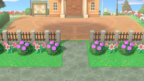 What To Add To Your Animal Crossing Island, Acnh Outdoor Area Ideas, House Placement Animal Crossing, Acnh Mini Island Ideas, Acnh Pond Decorations, Acnh Island Areas, Animal Crossing Center Ideas, Animal Crossing Island Inspiration Simple, Acnh Easy Builds