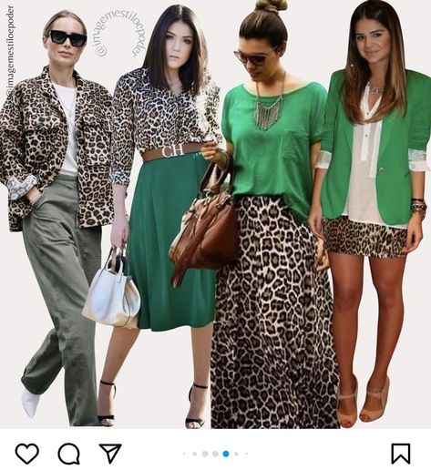 Informal Attire, Printed Skirt Outfit, Leopard Print Outfits, Leopard Outfits, Colour Combinations Fashion, Color Blocking Outfits, Color Combinations For Clothes, Animal Print Outfits, Fashion Mistakes