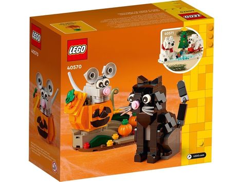 As an Amazon Associate, I earn from qualifying purchases. Isn't this Halloween Lego set so cute! Halloween is almost here! 🎃 #Halloween #Pumpkin #Lego Halloween Lego Sets, Cat Lego, Halloween Lego, Lego Halloween, Friends Adventures, Vintage Lego, Chat Halloween, Lego Super Heroes, Cat And Mouse