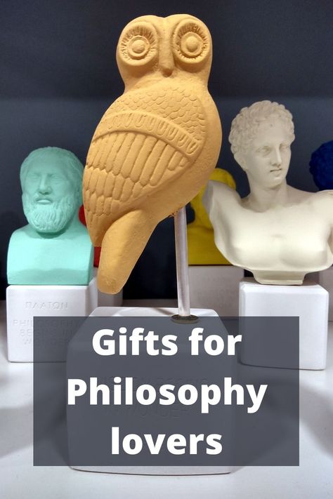 Gifts for Philosophy lovers: from philosophy nerds to philosophy professors. Check this list of unique and valuable handmade gifts! Loves Philosophy, Gift For Professor, Philosophy Major, Gifts For Professors, Students Gifts, Western Philosophy, Philosophers, Gifts For Everyone, Birthday Presents