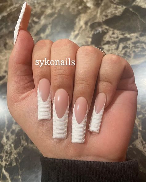 White French Tip Nails, White French Tip, Tip Nails, White French, French Tip Nails, Nail Tips, Nails, White, Quick Saves