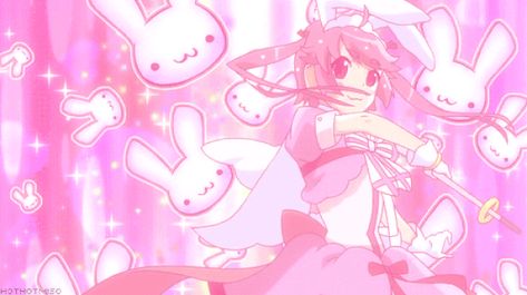 Nurse Witch Komugi, Cute Gifs, Magical Girl Aesthetic, Vaporwave Wallpaper, Images Kawaii, Kyoto Animation, Cute Banners, Anime Gifs, Banner Gif