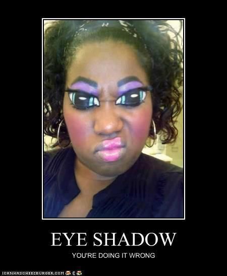 55 Shower Makeup, Youre Doing It Wrong, Makeup Humor, Crazy Makeup, Eye Shadow, Makeup Ideas, Carnival Face Paint, Makeup Looks, Funny Memes