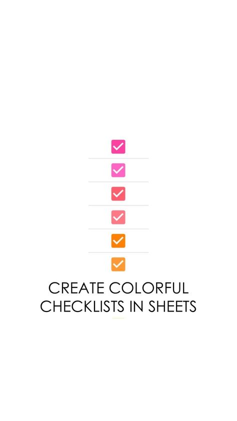 ladybugsteacherfiles on Instagram: Who could use a color-coded checklist?? I LOVE to use Google Sheets to create my checklists. They make it so easy to design colorful,… Bar Code, Google Sheets, Educational Technology, Art Education, Color Change, Bar Chart, Make It, To Create, Coding