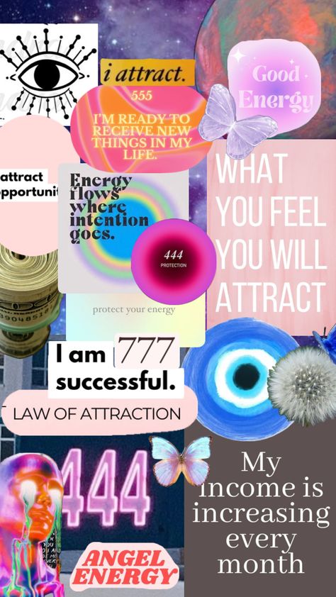 #vibes #lawofattraction #manifest #visionboard #angelnumbers #iattractpositivitywealthandlove Positive Manifestation Wallpaper, Spring Aesthetic Wallpaper, Fireplace Tv Wall Decor, Vision Board Collage, Manifesting Vision Board, Positive Mind Positive Vibes, Room 2023, Affirmation Board, Spiritual Wallpaper