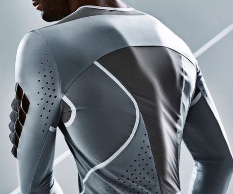 Sportswear Details, Sci Fi Clothing, Sports Wear Fashion, Sportswear Design, Estilo Fitness, Functional Clothing, New Tech, Futuristic Fashion, Future Fashion