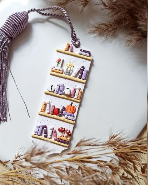 Avelli- Fall Flower Bookmark, Personalised Pumpkin bookshelf, PolymerClay Bookmark Gift, Bookshelf Bookmark, Aesthetic Bookmark with Tassel Green Bookshelf, Bookshelf Bookmark, Bookmark Aesthetic, Aesthetic Bookmark, Bookmark With Tassel, Gift Aesthetic, Fall Flower, Flower Bookmark, Bookmark Gifts