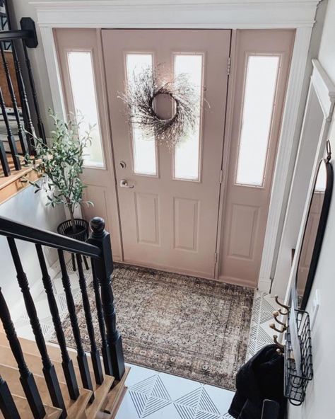 Raised Ranch Entryway, Split Foyer Entry, Split Foyer Remodel, Split Entry Remodel, Raised Ranch Remodel, Split Level Entryway, Venice House, Foyer Ideas Entryway, Raised Ranch