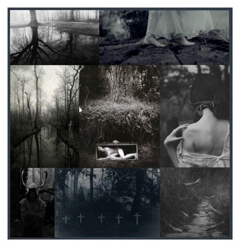 "The Hunter and the Hunted" by ladomna ❤ liked on Polyvore featuring art Swamp Demon, Dark Faerie Aesthetic, Faerie Aesthetic, Fae Aesthetic, Rivers Streams, Evil Fairy, Slavic Mythology, Shape Shifter, Mermaid Aesthetic