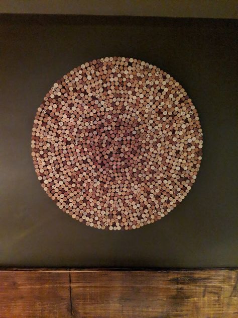 Champagne Cork Art, Cork Wall Art, Wine Cork Wall Decor, Wine Cork Wall, Wine Cork Diy Projects, Cork Diy Projects, Cork Crafts Diy, Wine Cork Diy Crafts, Wine Cork Diy