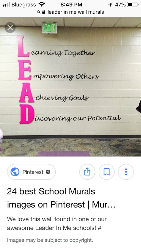 Lead acronym Leadership Board For Work, Leader In Me School Decor, Be A Leader Bulletin Board, Acronyms For School, Leadership Elementary School, Leadership Office Decor, Leader Acronym, Student Council Quotes Leadership, Student Leadership Quotes