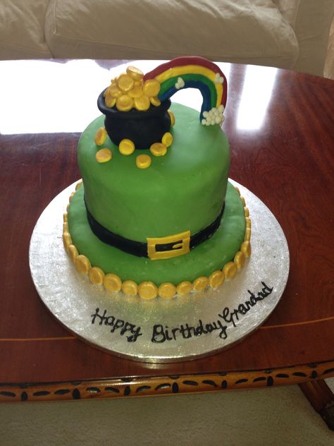 St Patricks day leprechaun hat cake Leprechaun Birthday Cakes, St Patricks Day Leprechaun, Leprechaun Hat, Hat Cake, Leprechaun Hats, 9th Birthday Parties, 9th Birthday, Birthday Cakes, St Patricks